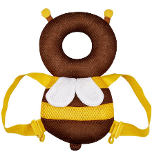 【プレゼント】「global I mall 赤ちゃんのごっつん防止リュック」通気性バツグン！