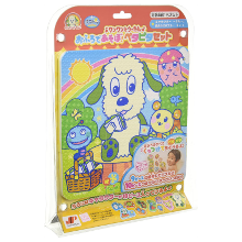 お風呂で知育☆「ジョイパレット　ワンワンとうーたん おふろであそぼ! ペタピタセット」