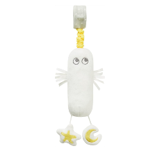 おでかけのお供にも☆「DADWAY ムーミンベビー ぶるぶるトイ ニョロニョロ」