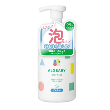 頭も体も洗える♪「アロベビー ベビーソープ 本体 400ml」 