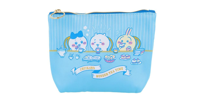 マチ付きで使いやすい♪「サンスター文具 ちいかわポーチ」