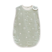 季節を問わず年中使える♪「LOUPLE 6重ガーゼ スリーパー」