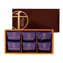 ティータイムに♪「銀座千疋屋 銀座レーズンサンド 6個入り」