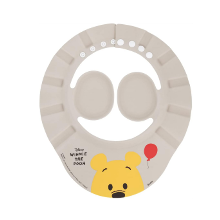 水が苦手なお子様に！「スケーター シャンプーハット 耳ガード付き くまのプーさん」