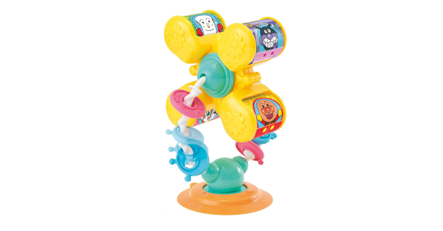 手指の発達に☆「アガツマ アンパンマン テーブルにピタッ! くるくる手あそび観覧車」