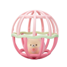 はじめてのボール遊び♪「アガツマ リラックマベビー しゃかしゃかボール」