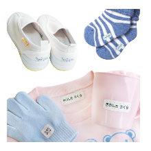 布に直接貼るだけ！「ノンアイロン布用お名前シール 」