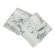 優しい肌触りの3重ガーゼケット「リヴェール ガーゼケット ハーフサイズ スヌーピー」