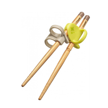 やるきが育つ☆「コンビ はじめておはし　木箸　右手用」