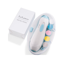 アタッチメントで安全＆簡単☆「LeLante 赤ちゃん 電動爪やすり」