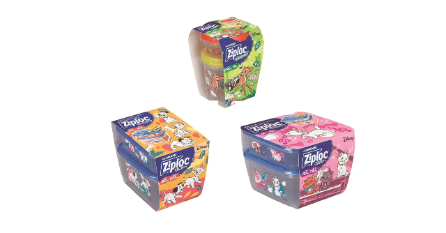 ディズニー限定デザイン☆「ジップロック コンテナーセット」