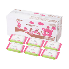 やわらかな肌ざわり☆「ピジョン 手・くちふきとりナップ 1120枚(70枚×16P)」
