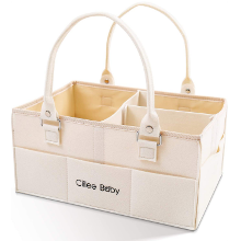 持ち手つきで折り畳みができる！「おむつストッカー」