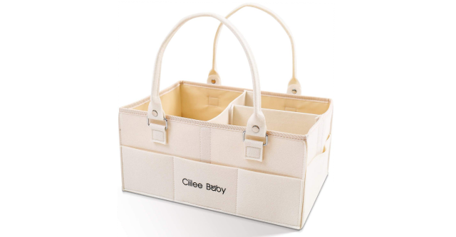 持ち手つきで折り畳みができる！「おむつストッカー」