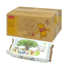 かわいいプーさんデザイン☆「レック 純水99%おしりふき」 80枚入12個セット