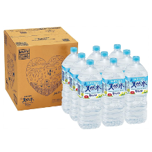 「Restock サントリー 天然水 ミネラルウォーター 2L ×9本」たっぷりお届け♪