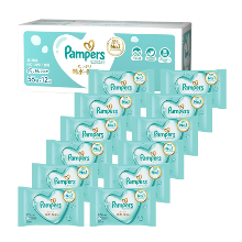 保湿成分配合☆「パンパース おしりふき 肌へのいちばん 672枚(56枚ｘ12パック)」