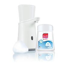 手洗い習慣☆「ミューズ ノータッチ泡ハンドソープ 自動ディスペンサー本体＋詰め替え」