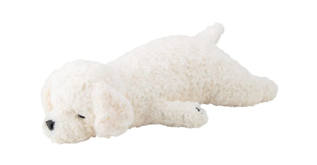 脱力系の抱きまくら☆「りぶはあと ねむねむアニマルズ トイプードルのミルク」