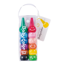 初めてのクレヨンに☆「ラングスジャパン ベビーコロール 12color」