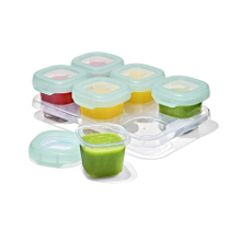 使いやすい☆「オクソートット ベビーブロック フリーザーコンテナ 6個セット」