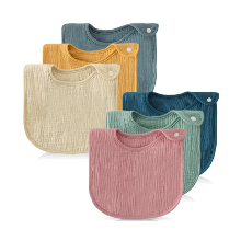 洗い替えにも便利☆「GoUseGo ベビー スタイ 6枚セット」