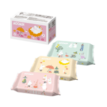 ムーミンと一緒☆「レック ムーミン 純水99% おしりふき 80枚入×12個 (960枚) 」