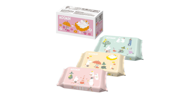 ムーミンと一緒☆「レック ムーミン 純水99% おしりふき 80枚入×12個 (960枚) 」