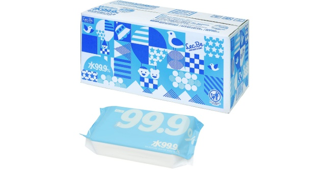 抽選で当たる！大容量「純水 99.9% おしりふき 80枚×20個 (1600枚)」
