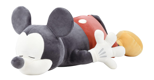 ミッキーとお昼寝☆「りぶはあと 抱き枕 ディズニーモチハグ ミッキーマウスSサイズ」