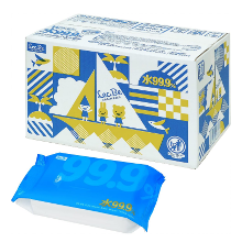 「54枚×15個 (810枚) 純水ベビーケア おしりふき 」うれしい大容量！