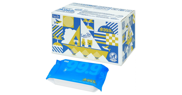 「54枚×15個 (810枚) 純水ベビーケア おしりふき 」うれしい大容量！