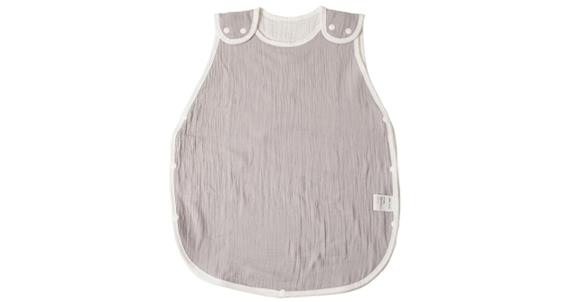 寝冷え対策や体温調節に♪「アンジュスマイル 4重ガーゼスリーパー 」