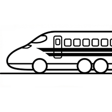 【無料プレゼント】ドクターイエローも登場！コズレの塗り絵『しゅっぱつ！しんかんせん』