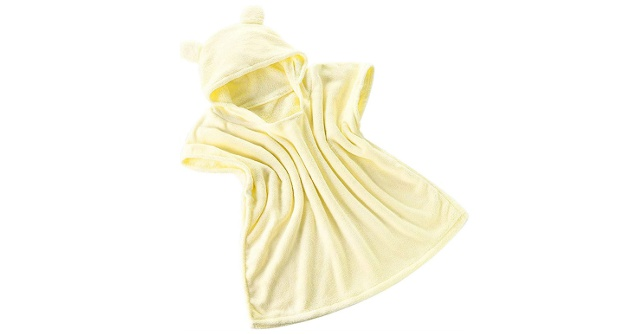 お風呂上がりやプールに♪「フード付きバスローブ」当たる！