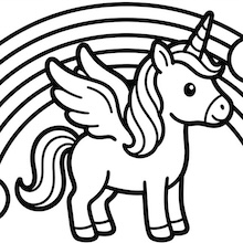 【無料プレゼント】コズレの塗り絵『ゆめかわ　ユニコーン』