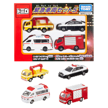 大人気プレゼント！「タカラトミー『 トミカ 緊急車両セット 』」