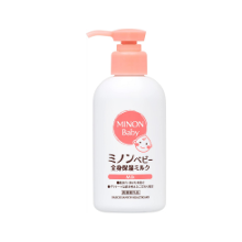 赤ちゃんのデリケートな肌に☆「MINON ベビー全身保湿ミルク 本体ボトル」