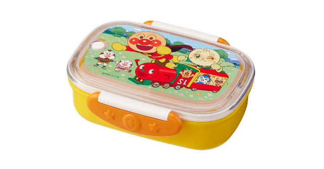 初めてのお弁当に☆「レック アンパンマン 抗菌 ロック式おべんとう箱」