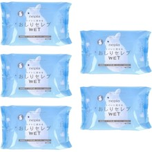 トイレに流せてスッキリ清潔♪「ネピア おしりセレブWET 詰替え 60枚 5個セット」
