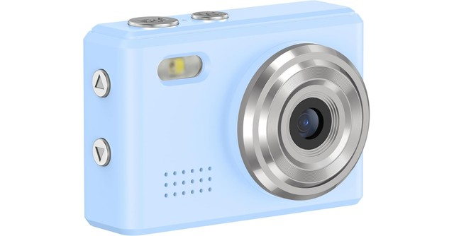 18gの超軽量でスマホ転送も♪「小型デジタルカメラ SMC01-BL」