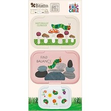 貼ってはがせる♪「はらぺこあおむし柄 ビタット 3枚セット」