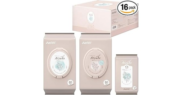 純水99%で水分たっぷり♪「Airfric おしりふき ハピネスセット」