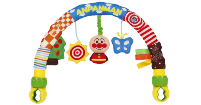 【メルマガ会員限定】取り付け簡単！「バンダイアンパンマンとにかくどこでもジムメリー 」