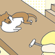 【コメタパン育児絵日記（26）】2歳児パンちゃんVS愛犬ヤマト