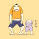 【イラスト日記】おもちの世界（2）｜パパっ子おもち