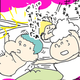 【コメタパン育児絵日記（73）】お風呂は洗浄？いや戦場だ！