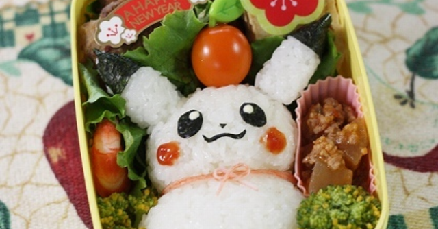 お正月におすすめなキャラ弁 かわいいポケモンのお正月弁当 Cozre コズレ 子育てマガジン