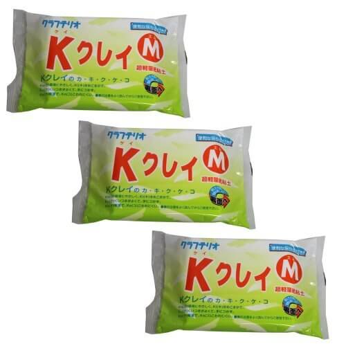 超軽量紙粘土 Kクレイ 3個セット,粘土,工作,鯉のぼり
