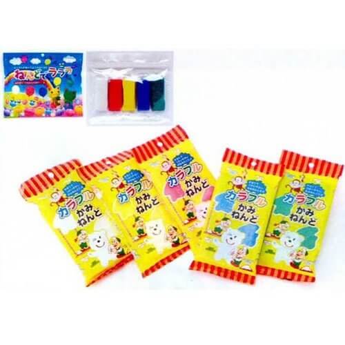 ねんどでラララ カラフルかみねんど 5色組 ,粘土,工作,鯉のぼり